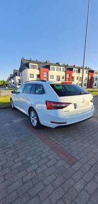 Skoda Superb cena 83500 przebieg: 93000, rok produkcji 2017 z Ełk małe 667